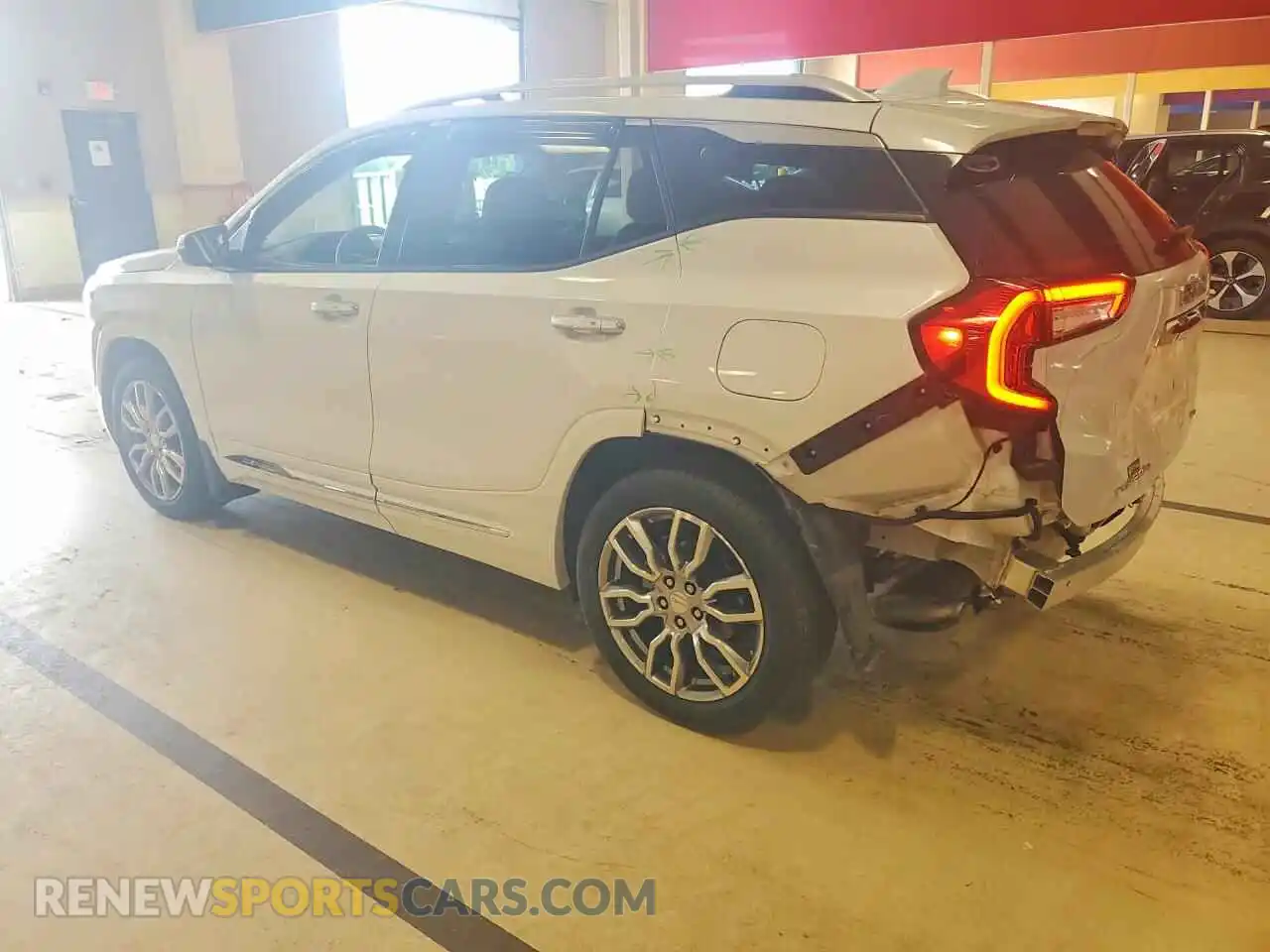 2 Photograph of a damaged car 3GKALXEG2PL109622 GMC TERRAIN 2023