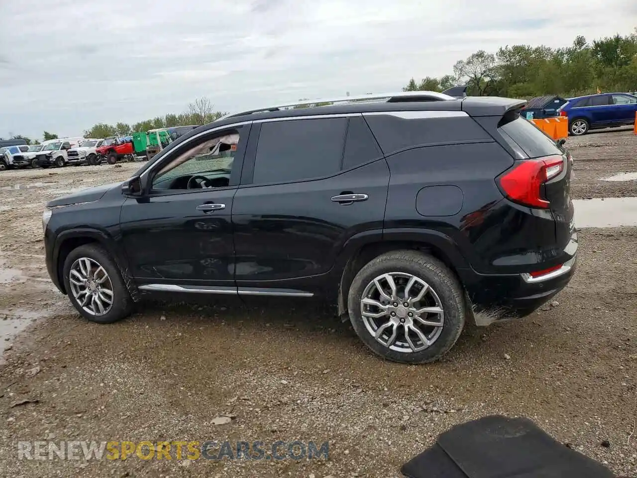 2 fotografías del automóvil dañado 3GKALXEG2PL139946 GMC TERRAIN 2023
