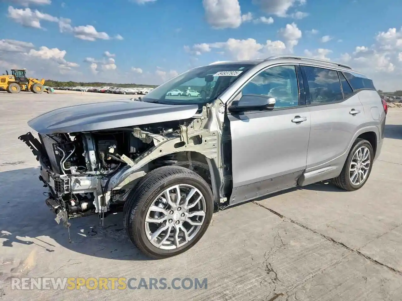 1 Photograph of a damaged car 3GKALXEG2PL156651 GMC TERRAIN 2023