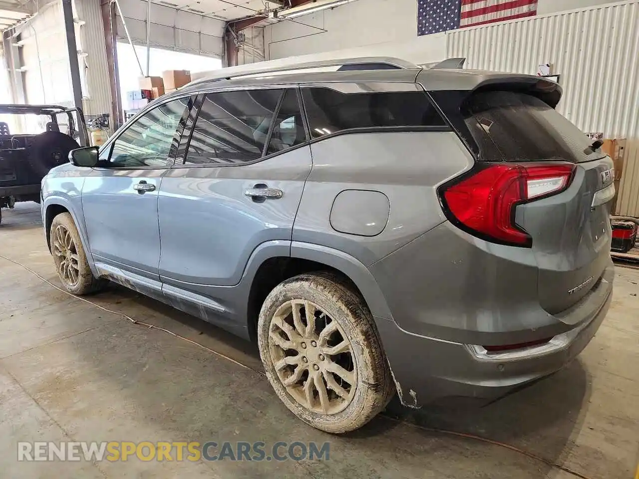 2 Photograph of a damaged car 3GKALXEG4PL113767 GMC TERRAIN 2023