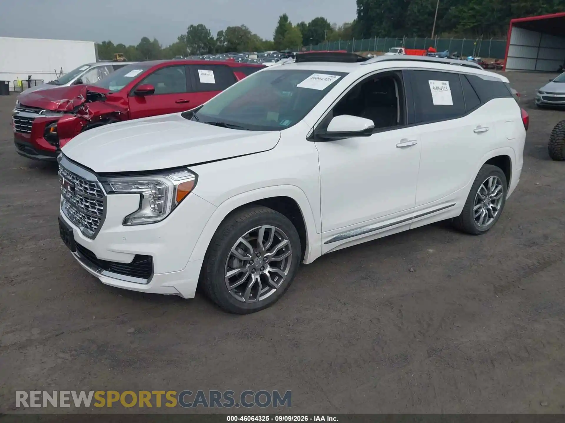 2 Photograph of a damaged car 3GKALXEG6PL222621 GMC TERRAIN 2023