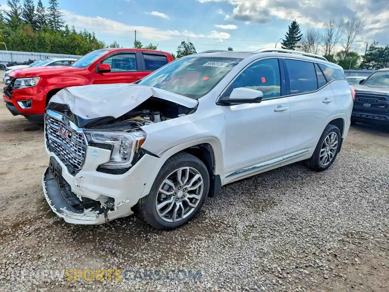 1 Photograph of a damaged car 3GKALXEG9PL263034 GMC TERRAIN 2023