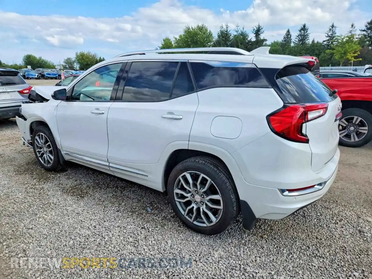 2 Photograph of a damaged car 3GKALXEG9PL263034 GMC TERRAIN 2023