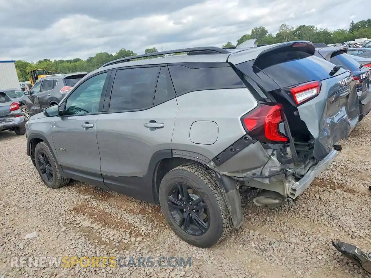2 Photograph of a damaged car 3GKALYEG1PL145615 GMC TERRAIN 2023