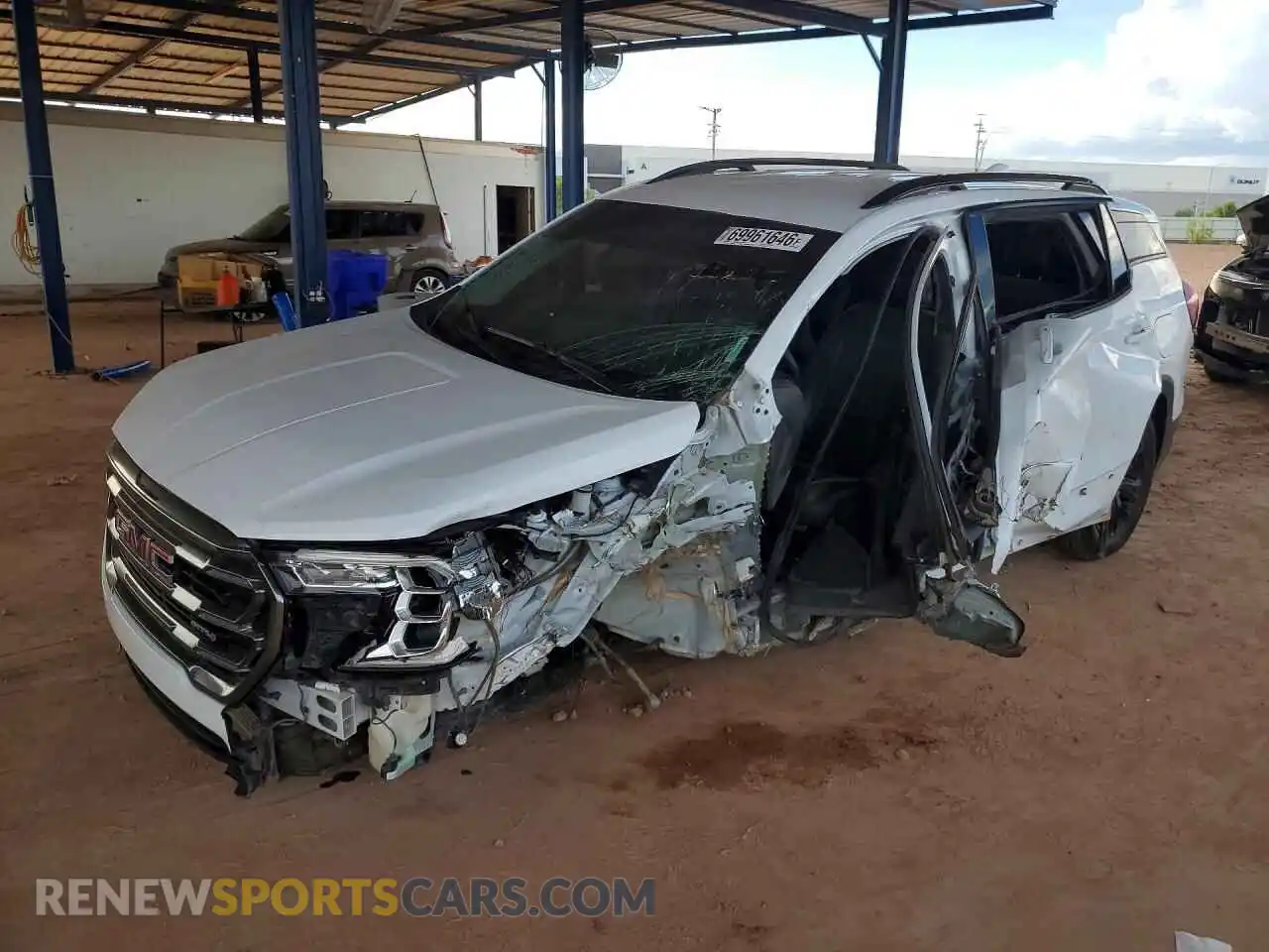 1 Photograph of a damaged car 3GKALYEG1PL161166 GMC TERRAIN 2023
