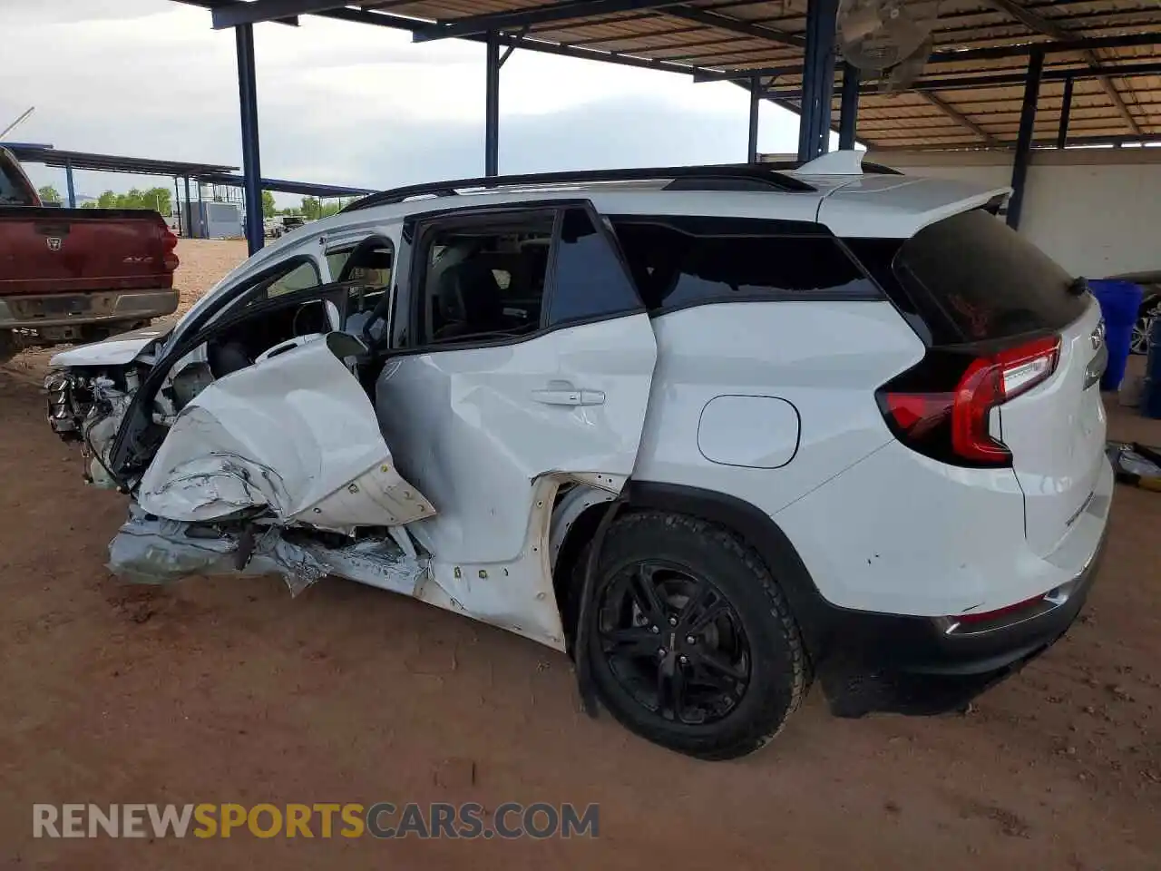 2 Photograph of a damaged car 3GKALYEG1PL161166 GMC TERRAIN 2023