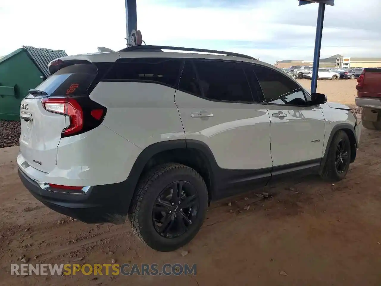 3 Photograph of a damaged car 3GKALYEG1PL161166 GMC TERRAIN 2023