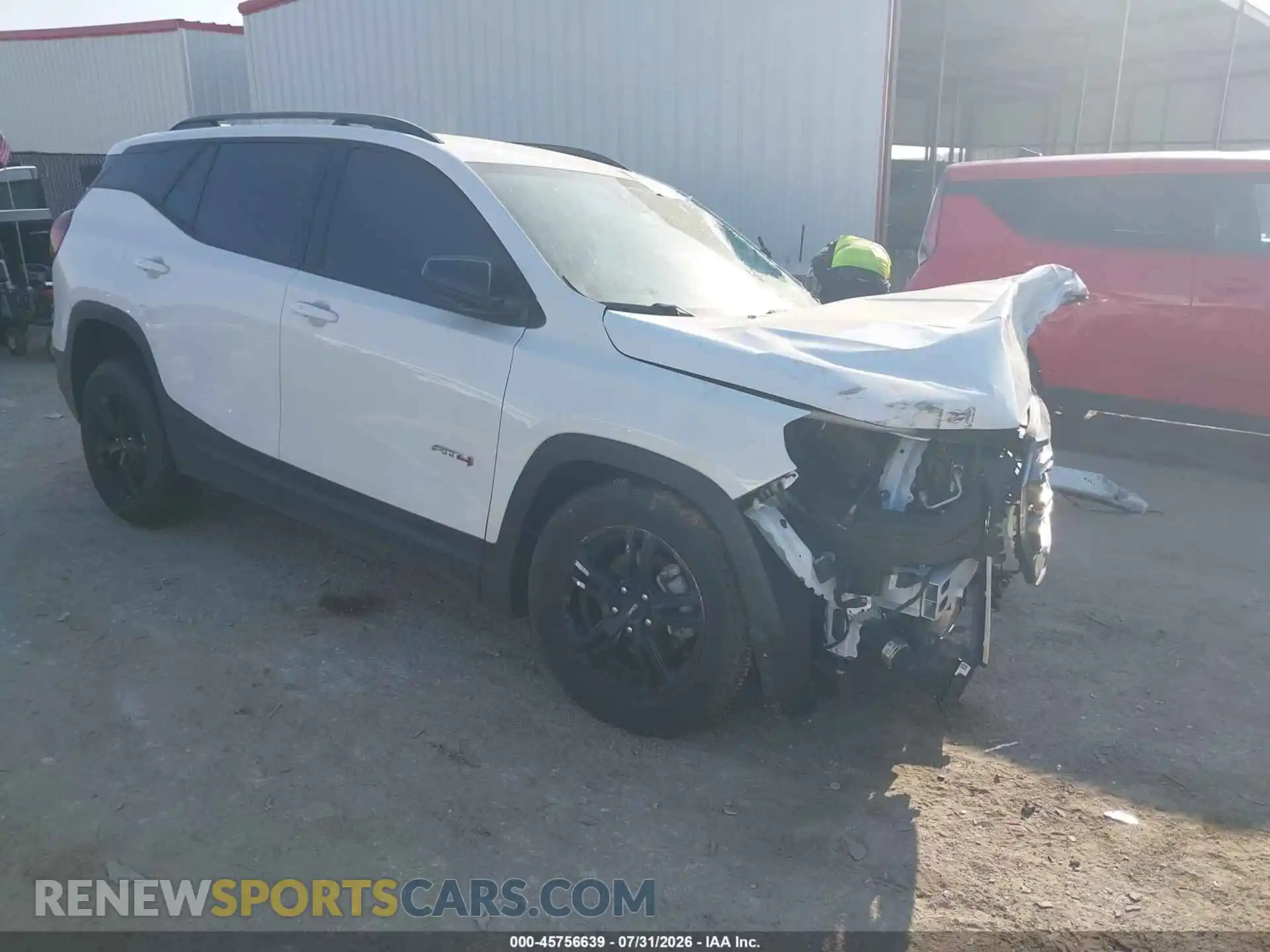 1 Photograph of a damaged car 3GKALYEG1PL241664 GMC TERRAIN 2023