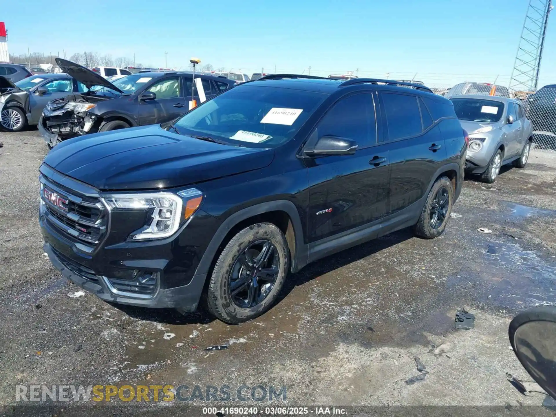 2 fotografías del automóvil dañado 3GKALYEG3PL170371 GMC TERRAIN 2023