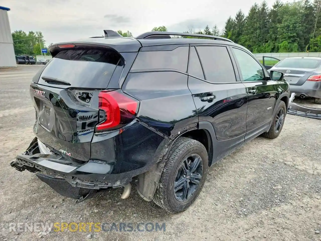 3 Photograph of a damaged car 3GKALYEG3PL209346 GMC TERRAIN 2023