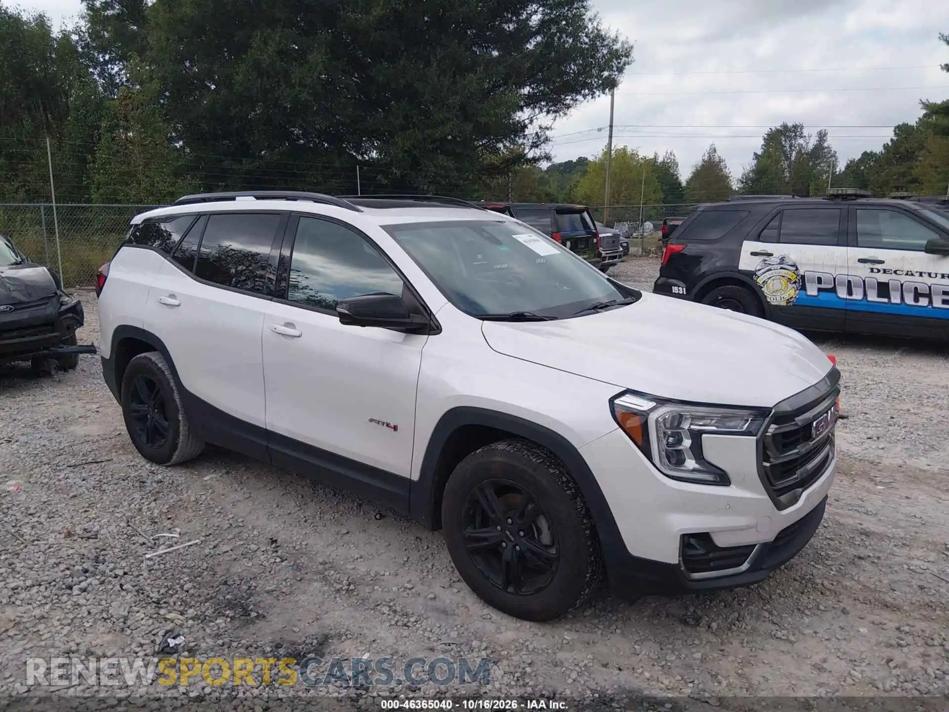 1 Photograph of a damaged car 3GKALYEG6PL203878 GMC TERRAIN 2023