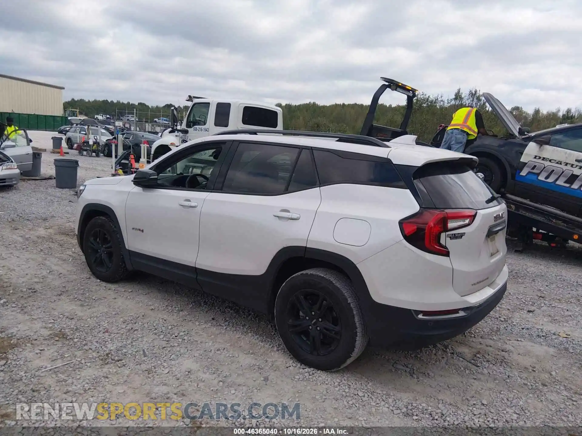 3 Photograph of a damaged car 3GKALYEG6PL203878 GMC TERRAIN 2023