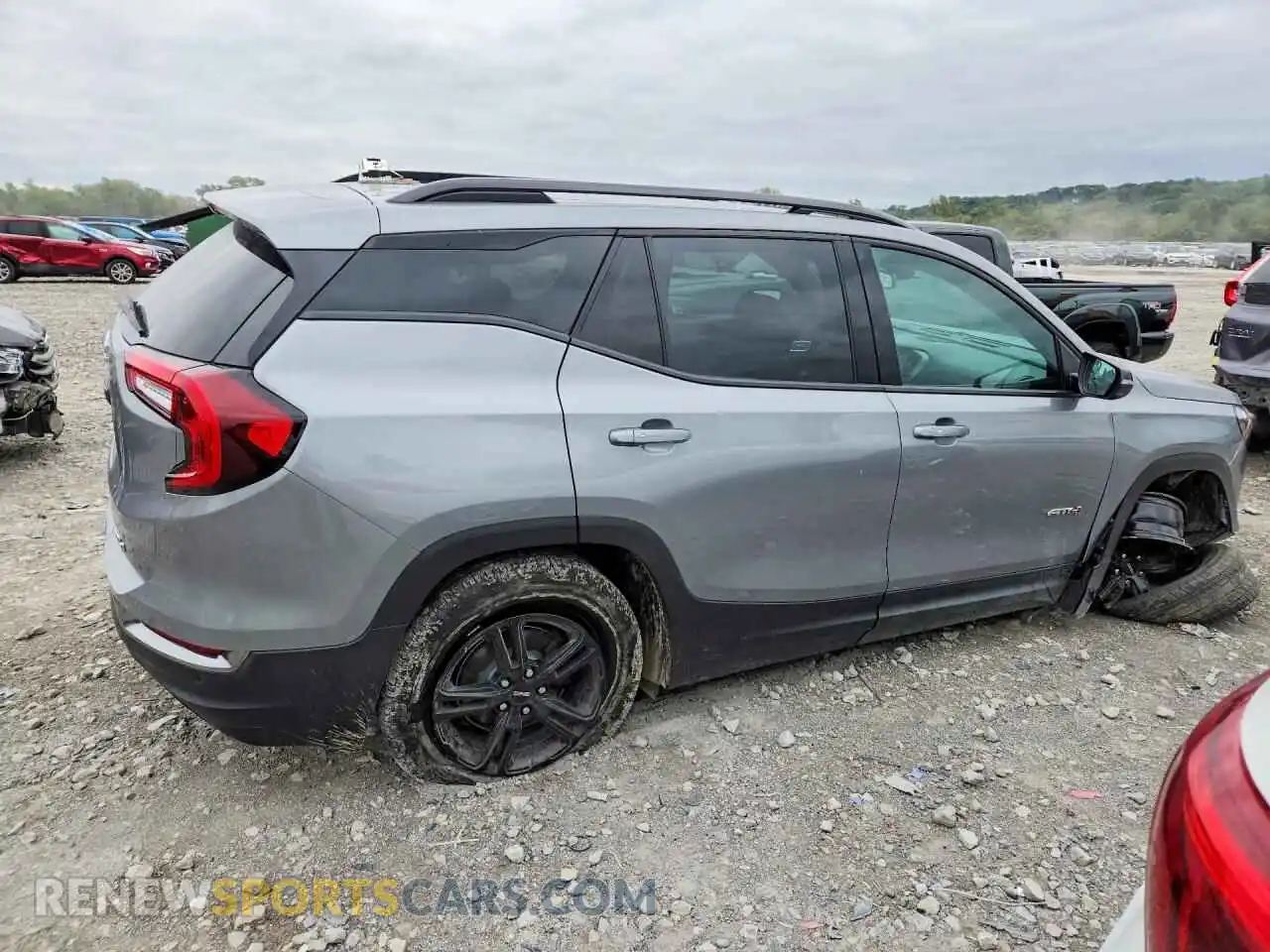 3 Photograph of a damaged car 3GKALYEG9PL178538 GMC TERRAIN 2023