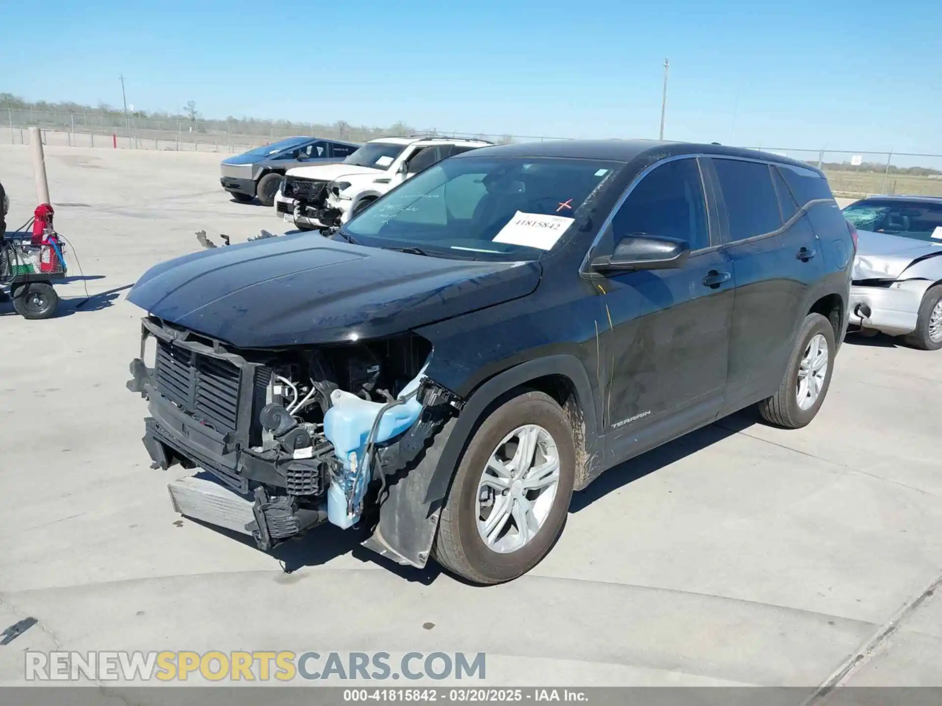 2 Photograph of a damaged car 3GKALMEG0RL146962 GMC TERRAIN 2024