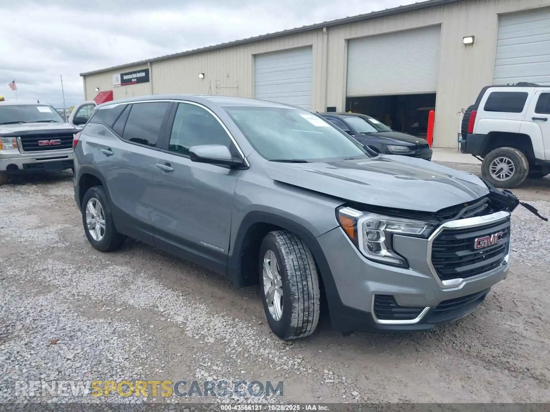 1 Photograph of a damaged car 3GKALMEG0RL341251 GMC TERRAIN 2024