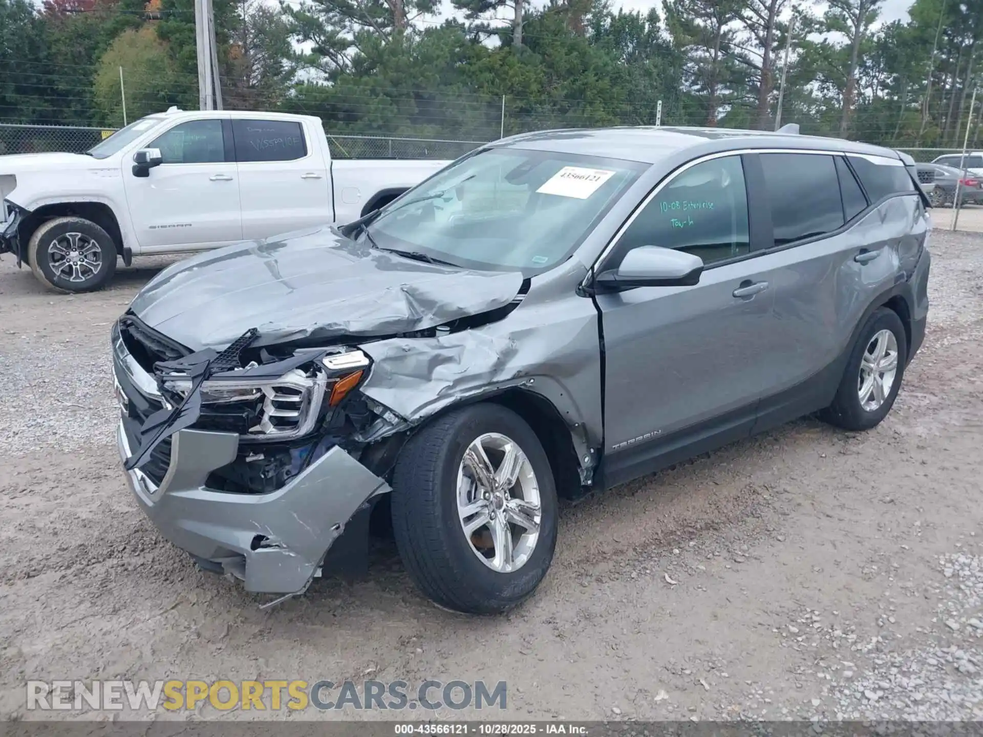 2 Photograph of a damaged car 3GKALMEG0RL341251 GMC TERRAIN 2024