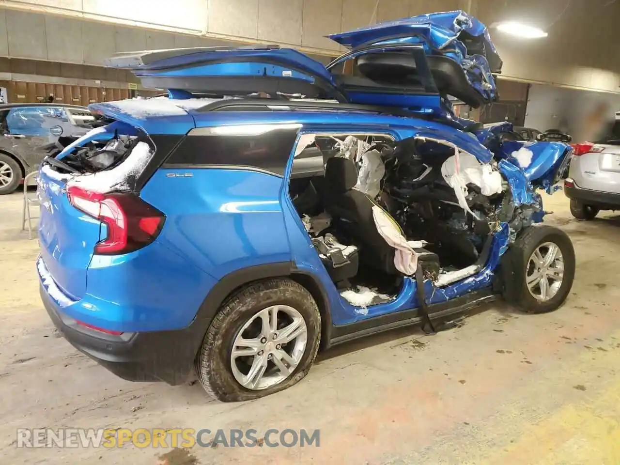 3 Photograph of a damaged car 3GKALMEG1RL148994 GMC TERRAIN 2024