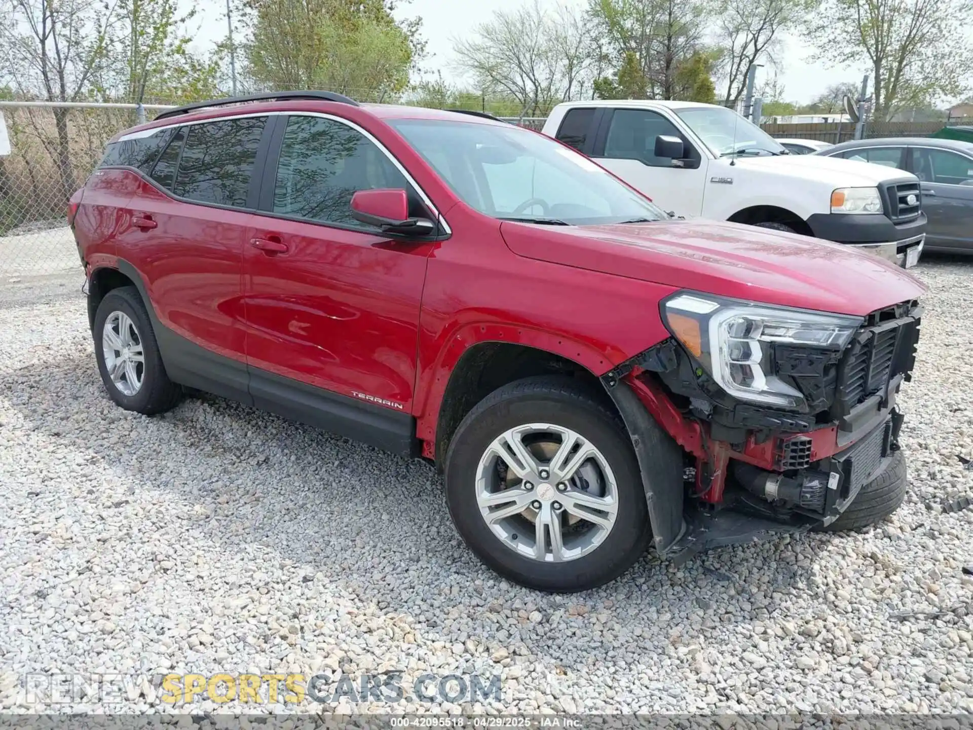 1 Photograph of a damaged car 3GKALMEG1RL279245 GMC TERRAIN 2024