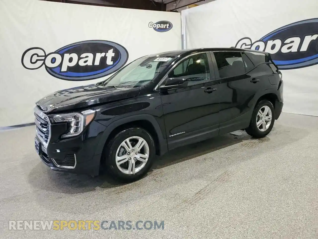 1 Photograph of a damaged car 3GKALMEG1RL299463 GMC TERRAIN 2024