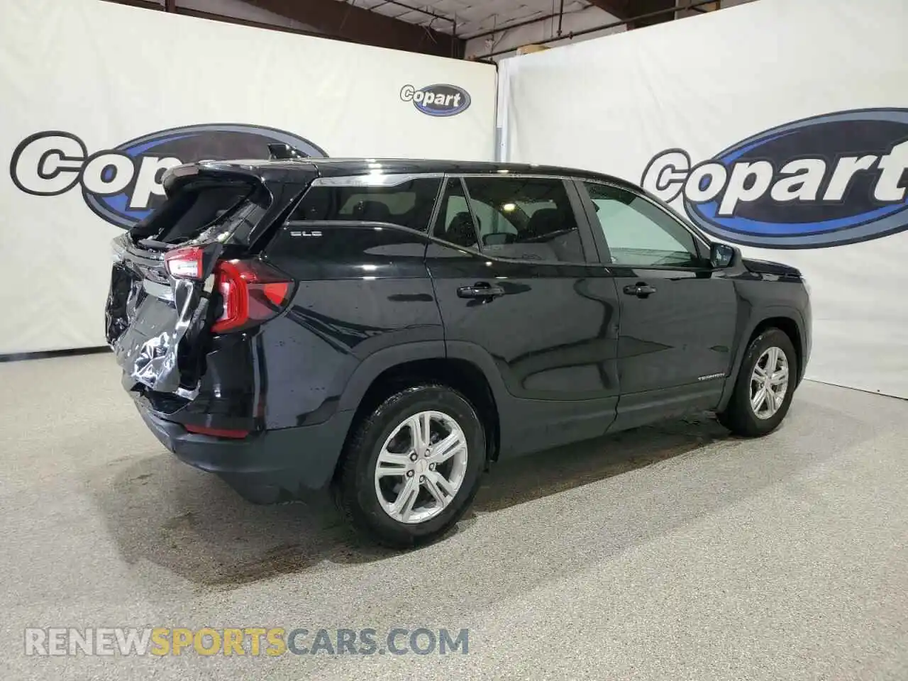 3 Photograph of a damaged car 3GKALMEG1RL299463 GMC TERRAIN 2024