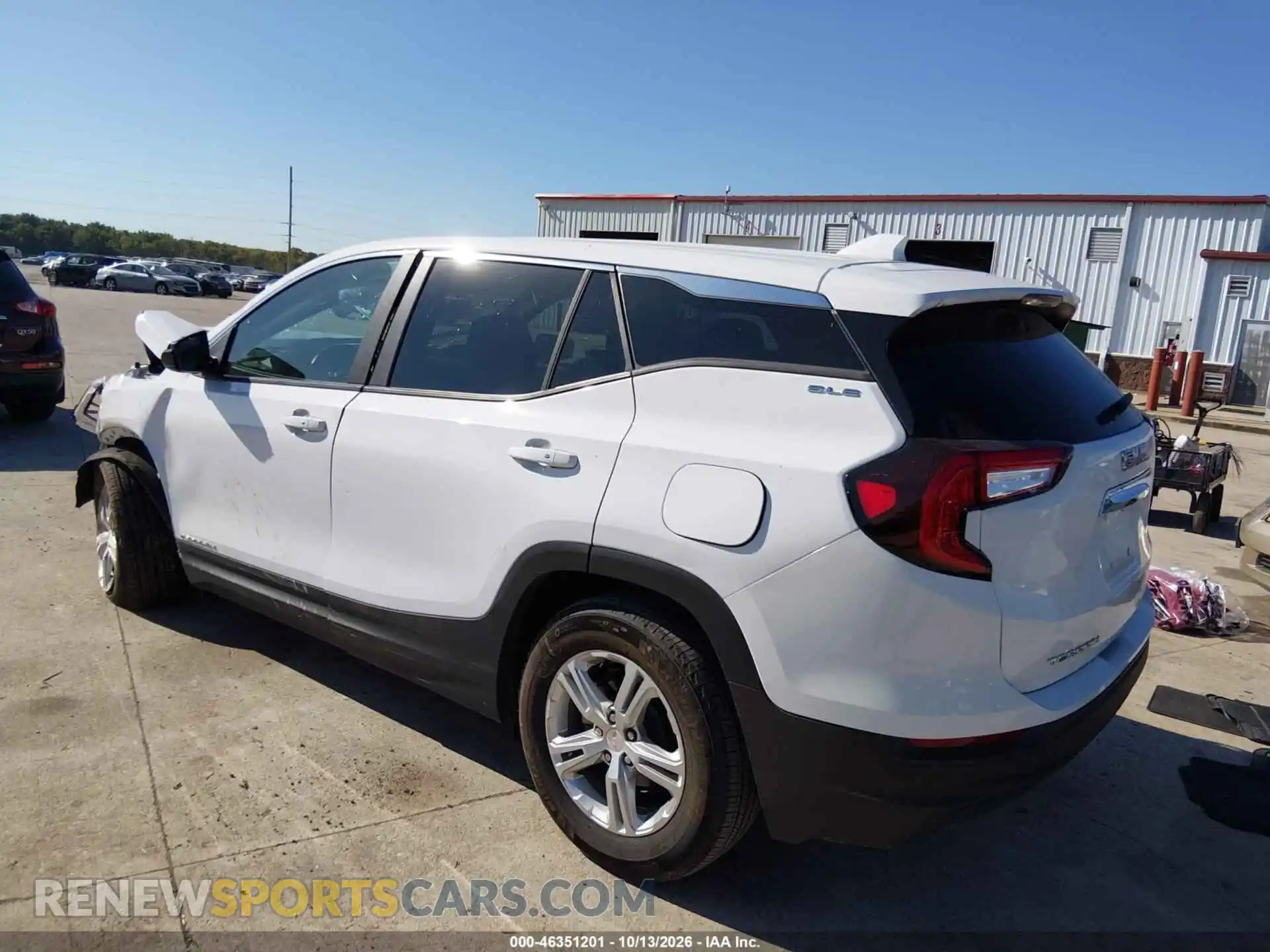3 Photograph of a damaged car 3GKALMEG1RL383153 GMC TERRAIN 2024