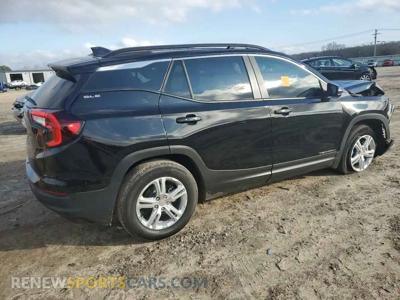 3 Photograph of a damaged car 3GKALMEG1RL383749 GMC TERRAIN 2024