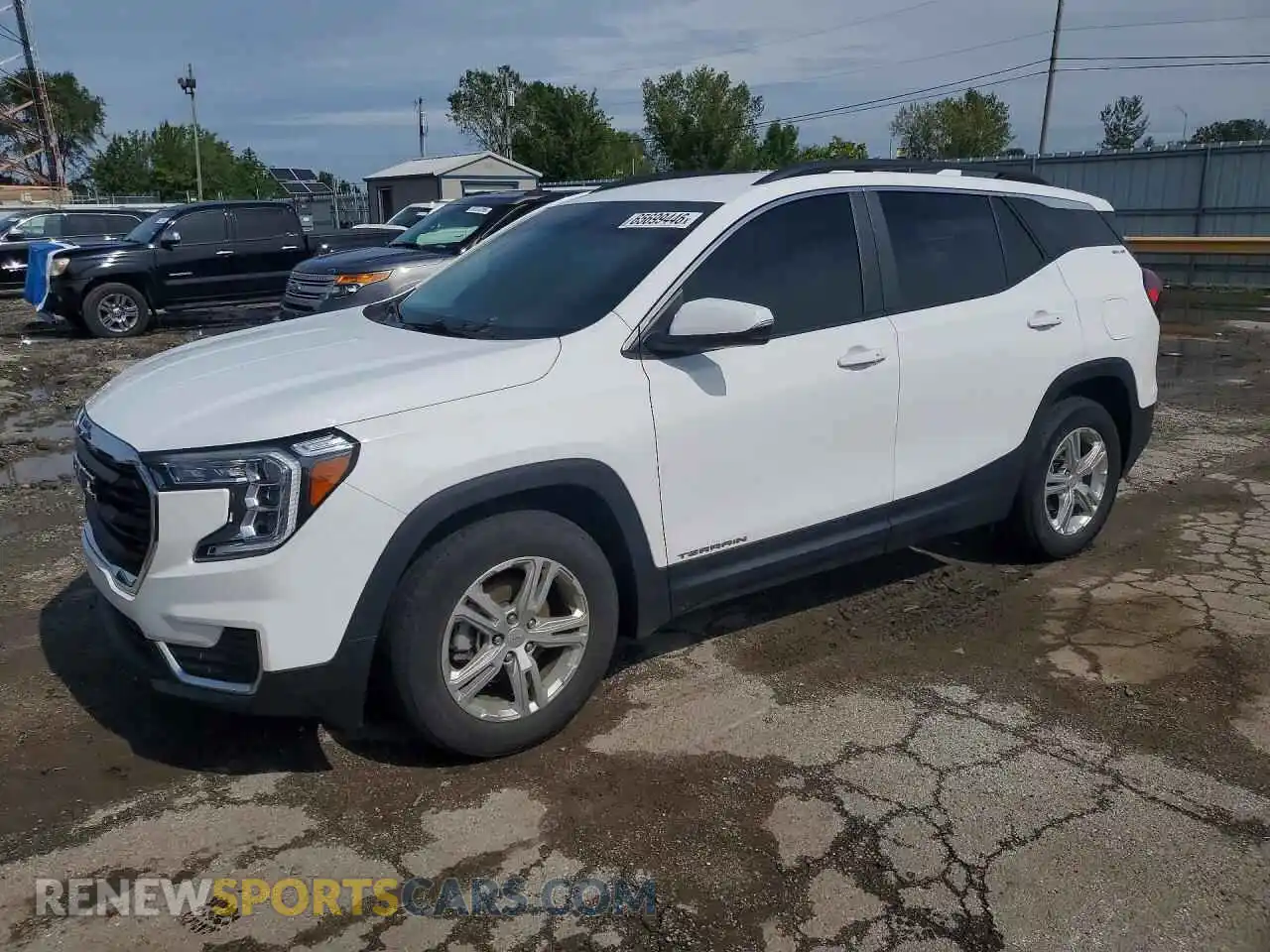 1 fotografías del automóvil dañado 3GKALMEG2RL215800 GMC TERRAIN 2024