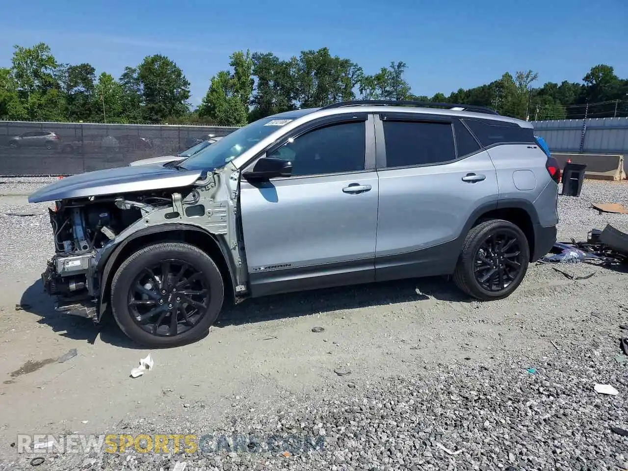 1 Photograph of a damaged car 3GKALMEG2RL217210 GMC TERRAIN 2024