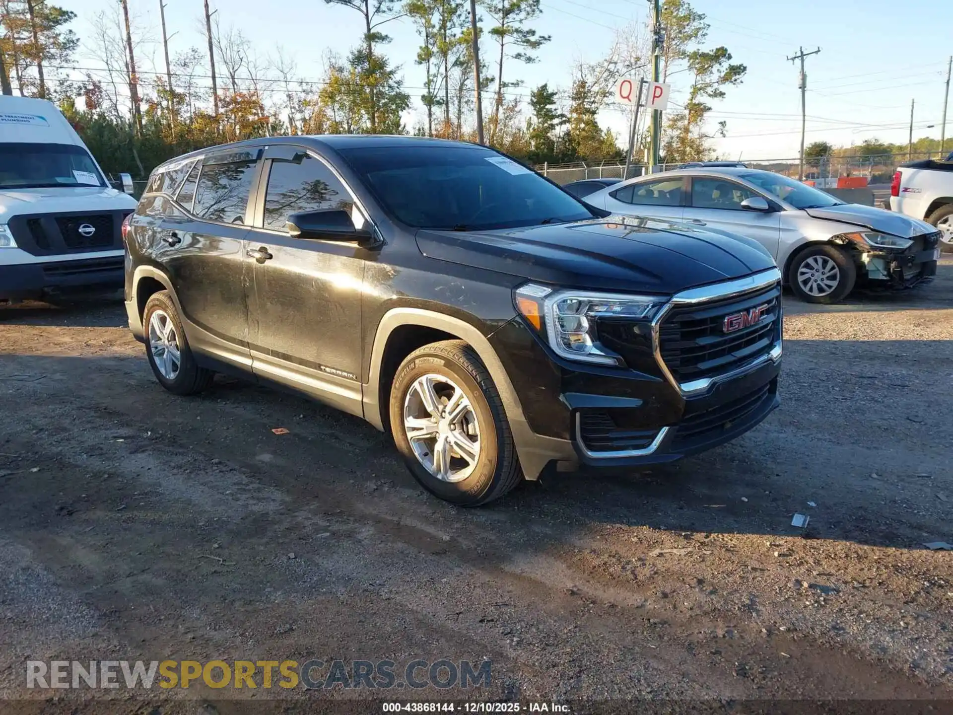 1 Photograph of a damaged car 3GKALMEG2RL234167 GMC TERRAIN 2024