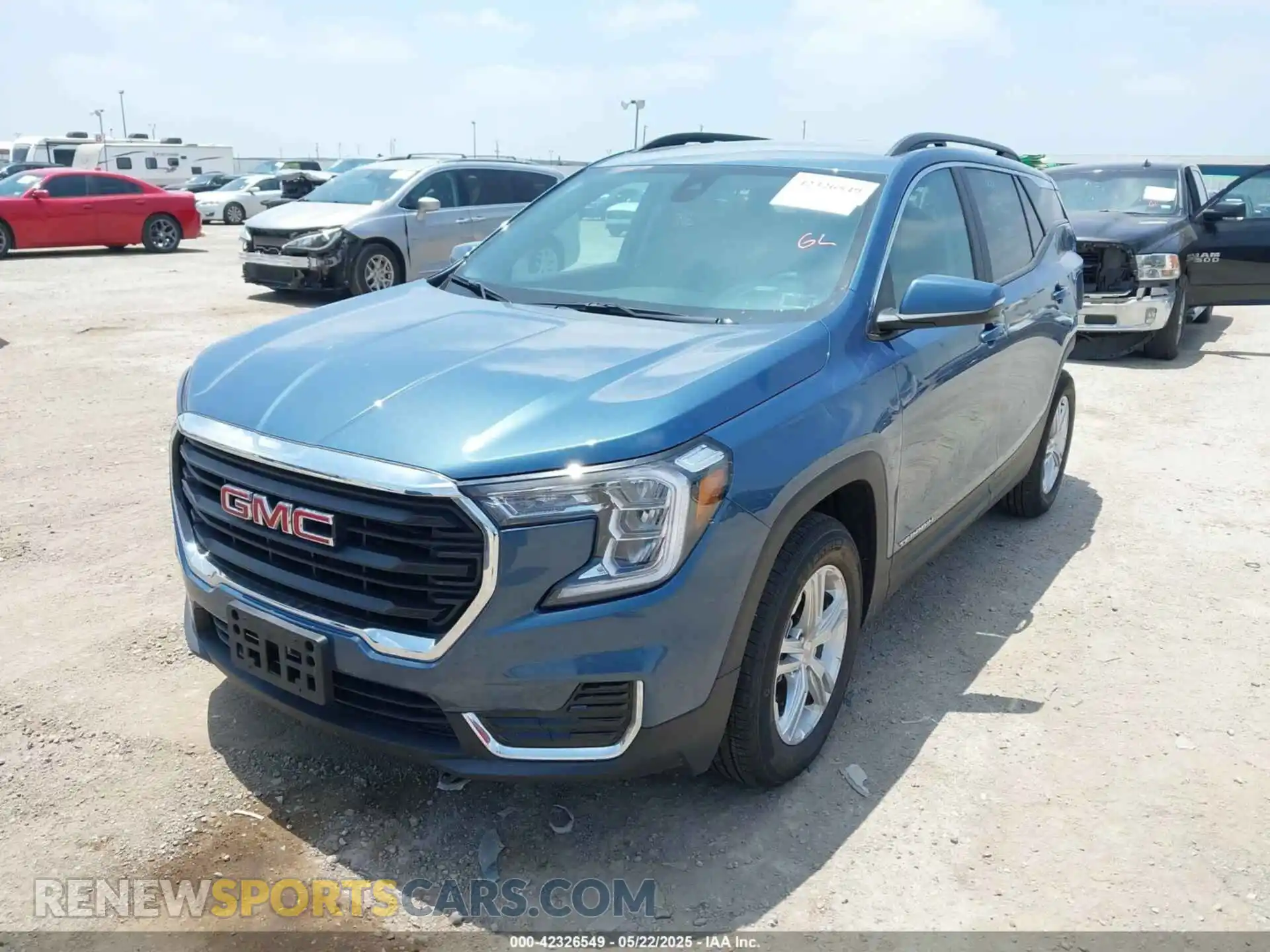2 Photograph of a damaged car 3GKALMEG2RL299603 GMC TERRAIN 2024