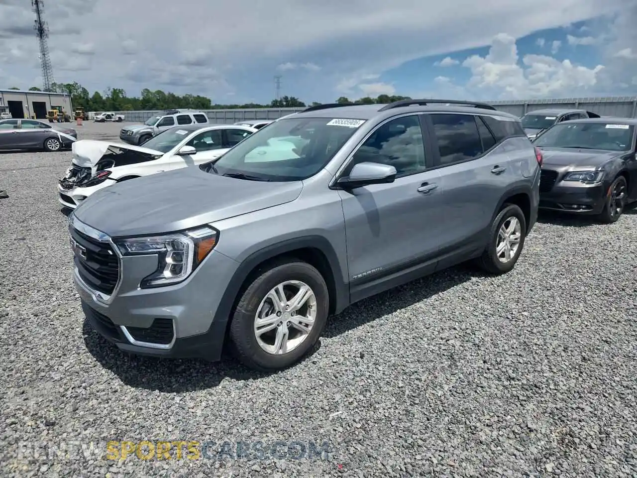 1 fotografías del automóvil dañado 3GKALMEG2RL302211 GMC TERRAIN 2024
