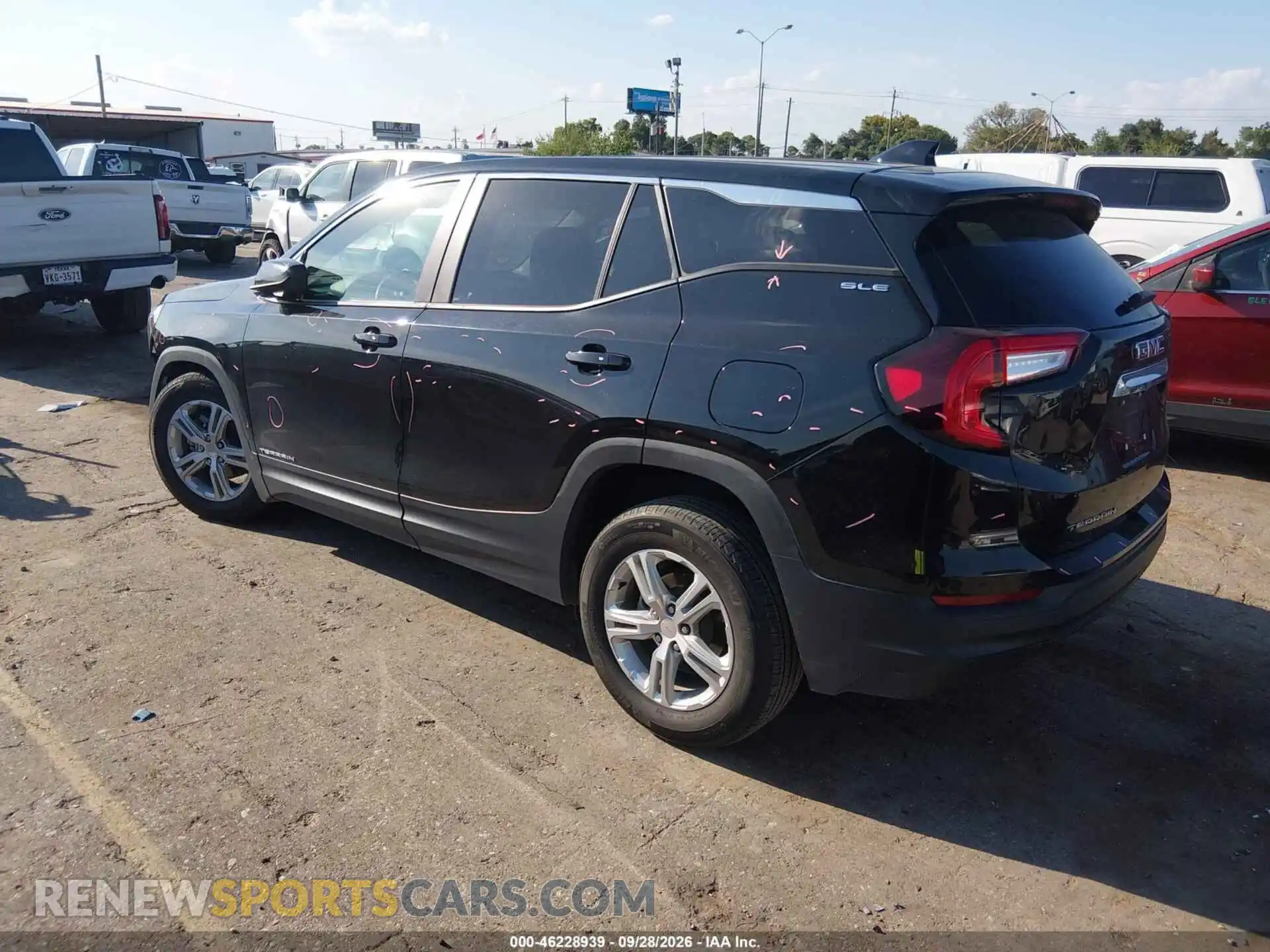 3 Photograph of a damaged car 3GKALMEG2RL309420 GMC TERRAIN 2024