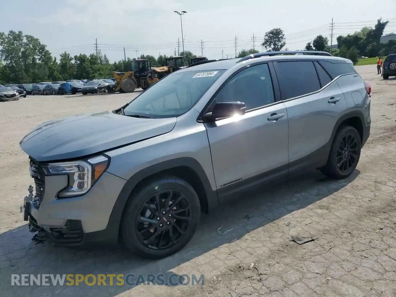 1 Photograph of a damaged car 3GKALMEG2RL349559 GMC TERRAIN 2024