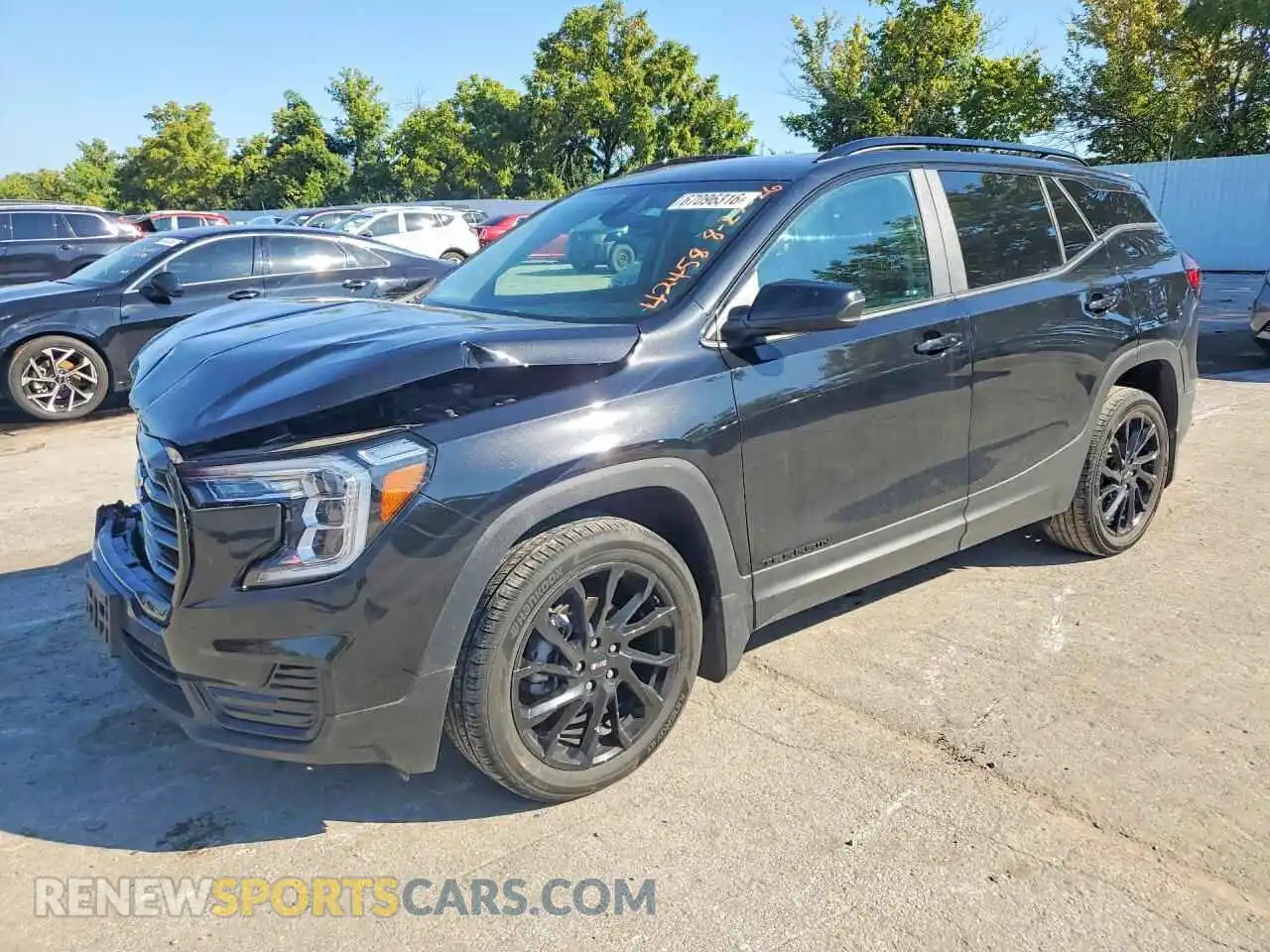 1 fotografías del automóvil dañado 3GKALMEG2RL356589 GMC TERRAIN 2024