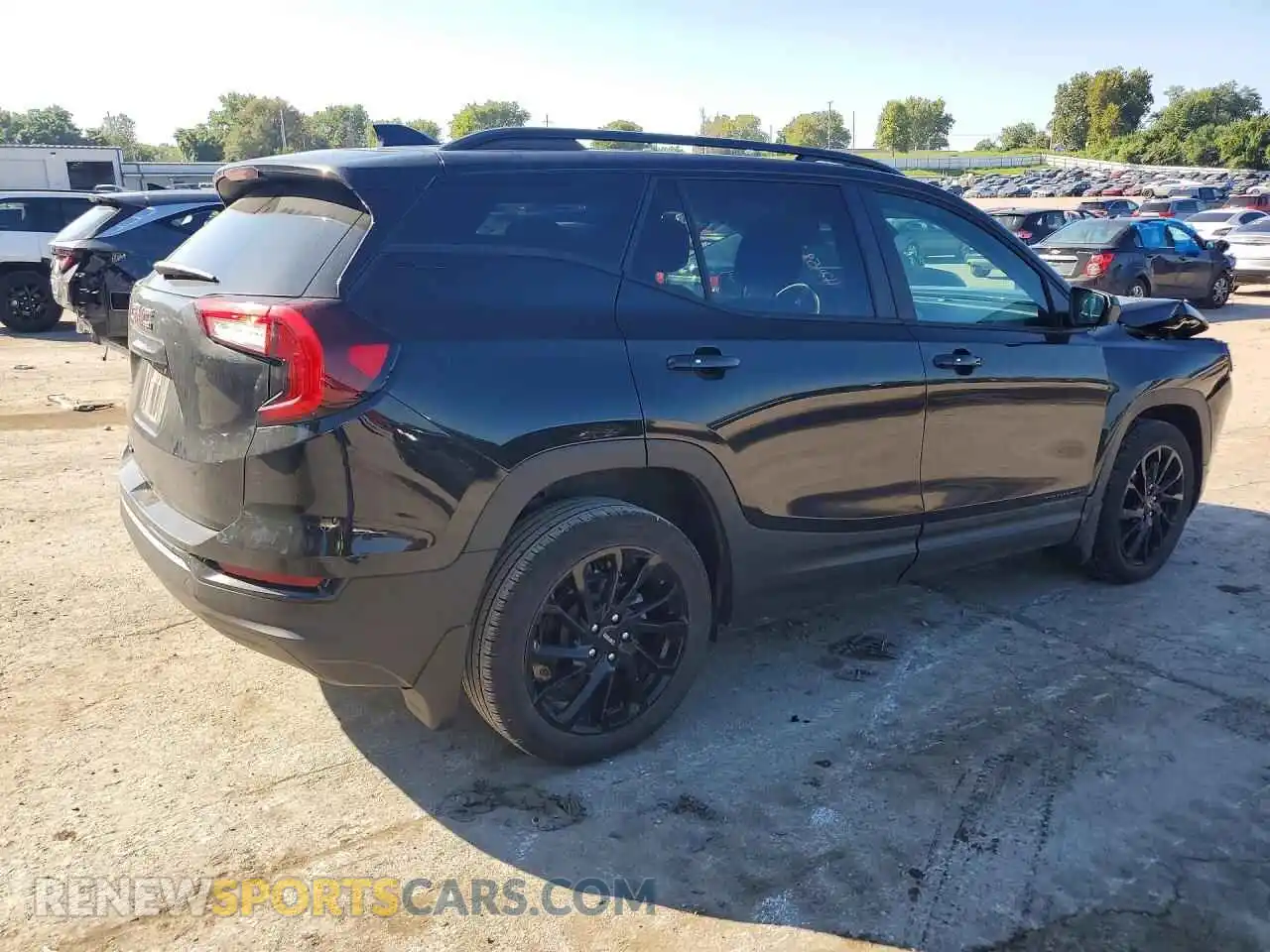 3 fotografías del automóvil dañado 3GKALMEG2RL356589 GMC TERRAIN 2024