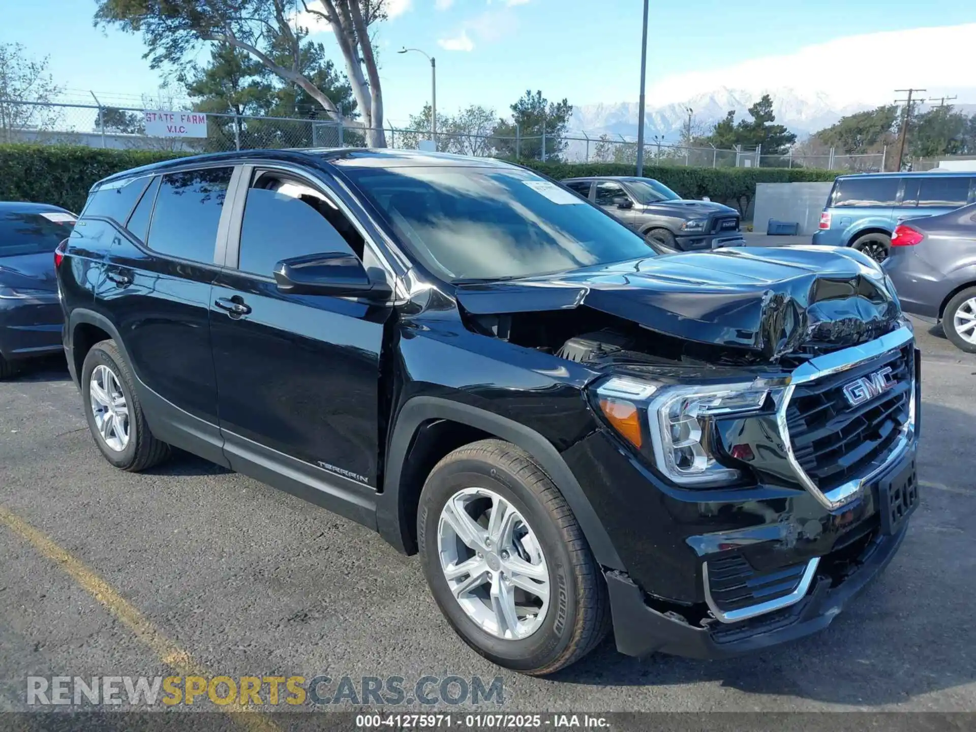1 Photograph of a damaged car 3GKALMEG2RL375353 GMC TERRAIN 2024