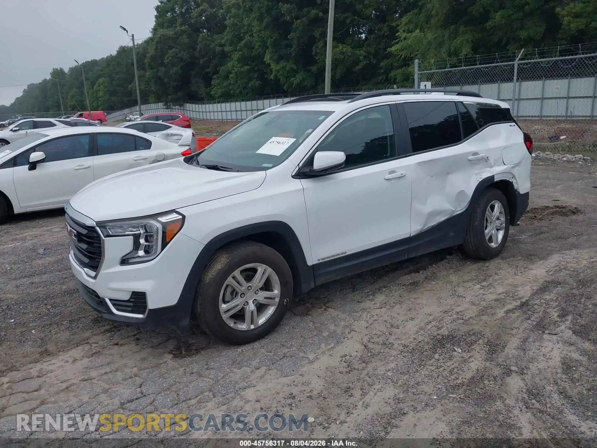 2 Photograph of a damaged car 3GKALMEG2RL384473 GMC TERRAIN 2024