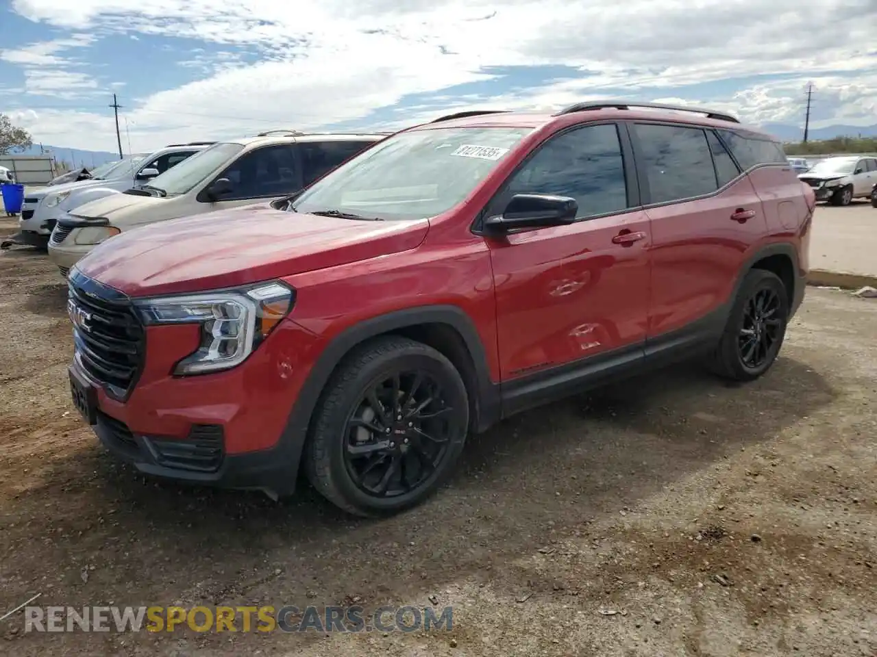 1 Photograph of a damaged car 3GKALMEG3RL133719 GMC TERRAIN 2024