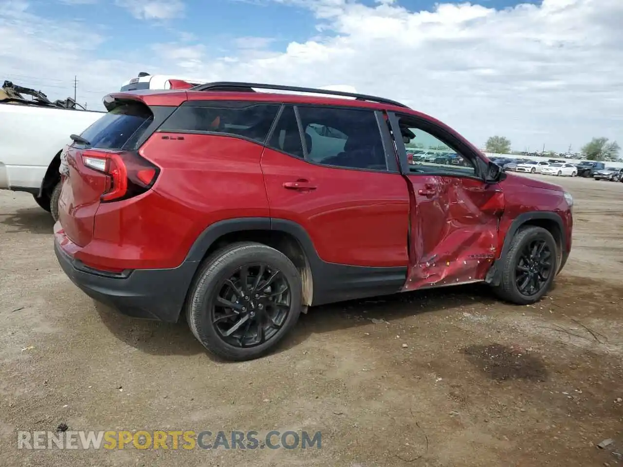 3 Photograph of a damaged car 3GKALMEG3RL133719 GMC TERRAIN 2024