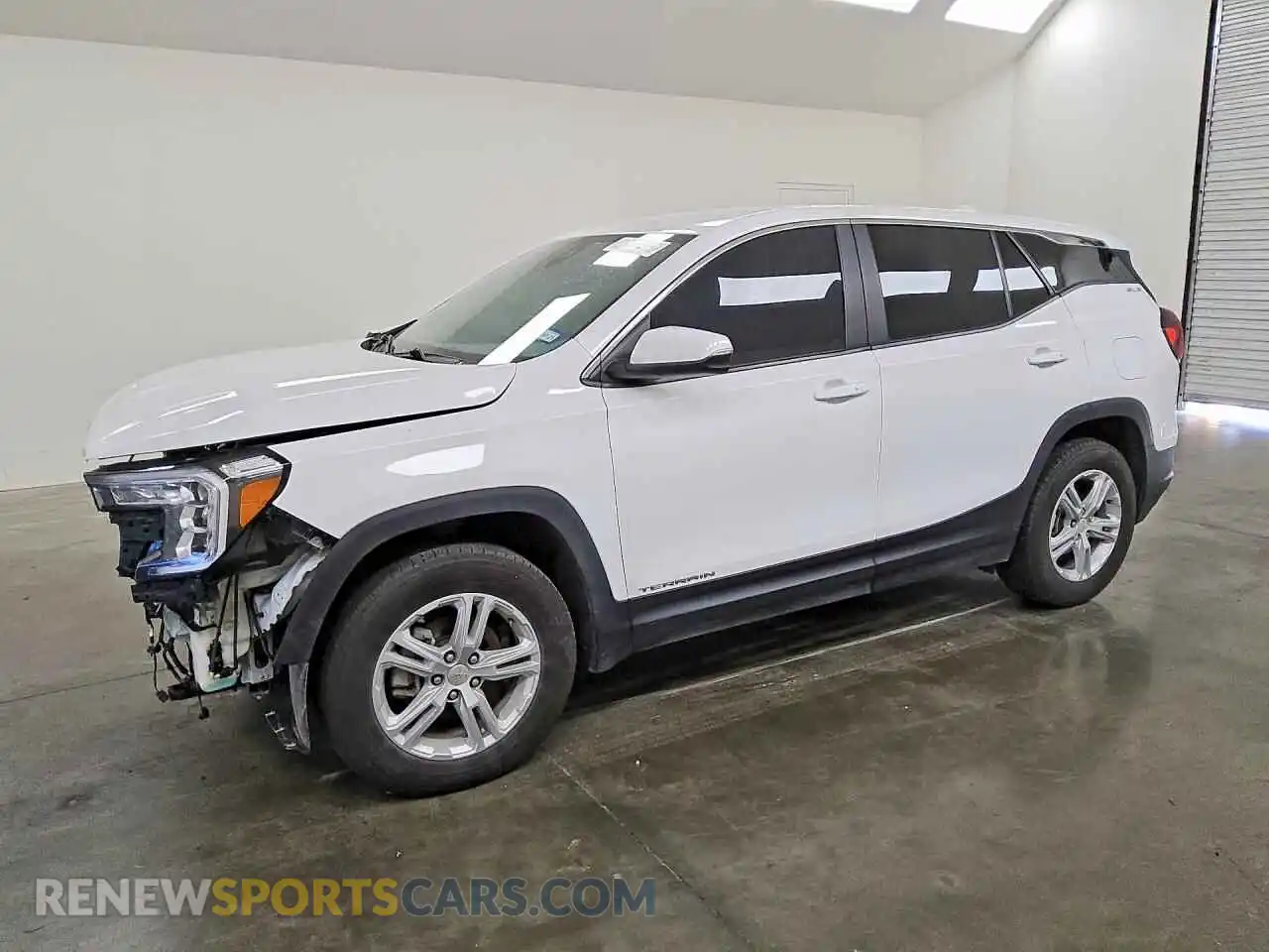 1 Photograph of a damaged car 3GKALMEG3RL162489 GMC TERRAIN 2024