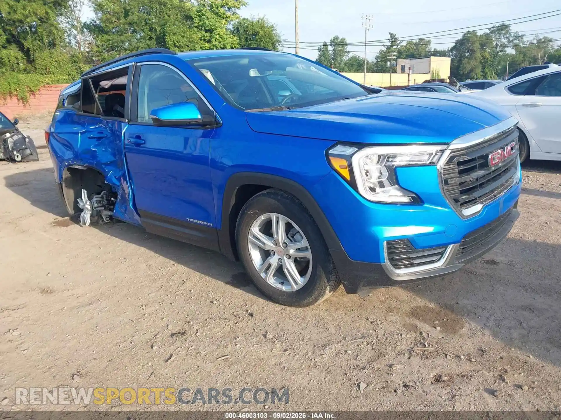 1 Photograph of a damaged car 3GKALMEG3RL182192 GMC TERRAIN 2024