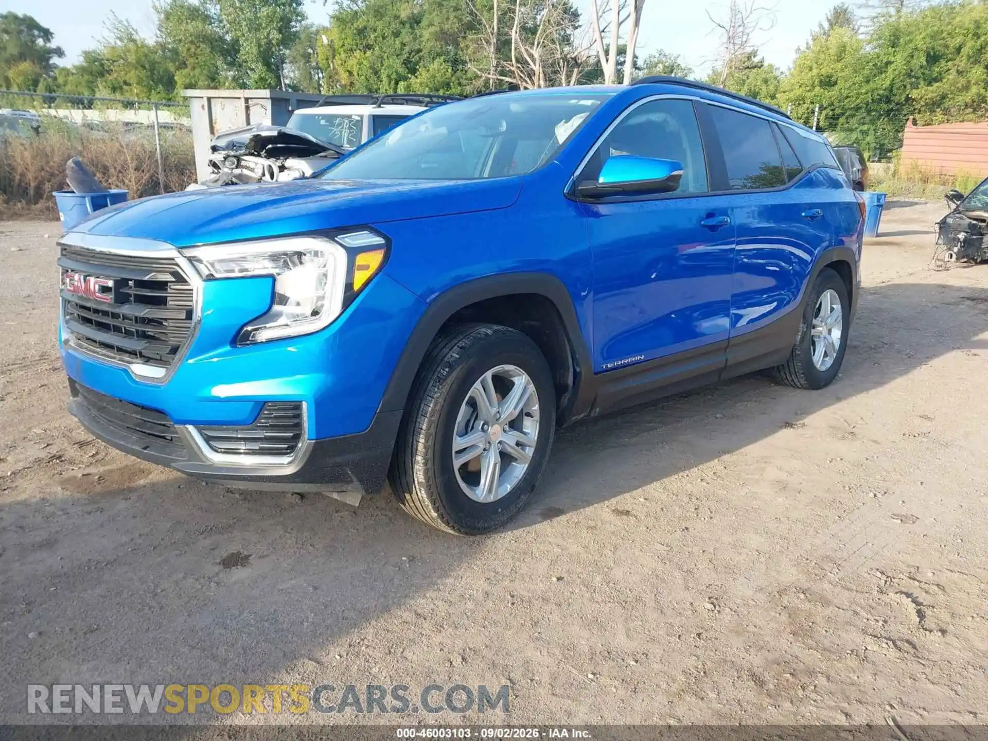 2 Photograph of a damaged car 3GKALMEG3RL182192 GMC TERRAIN 2024