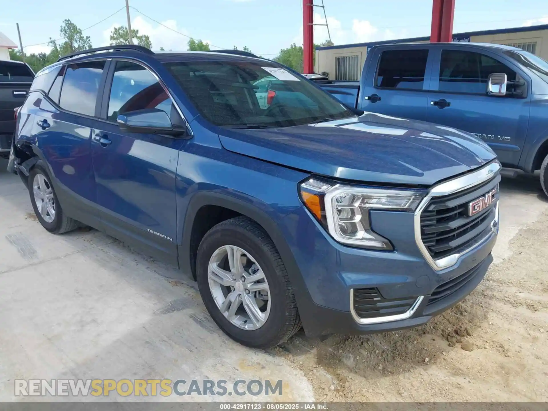 1 Photograph of a damaged car 3GKALMEG3RL190731 GMC TERRAIN 2024