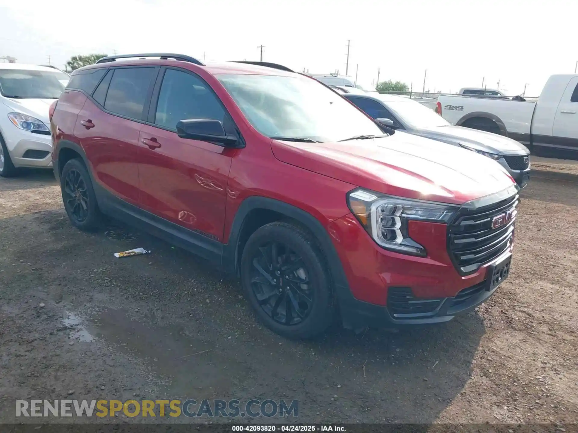 1 Photograph of a damaged car 3GKALMEG3RL278680 GMC TERRAIN 2024