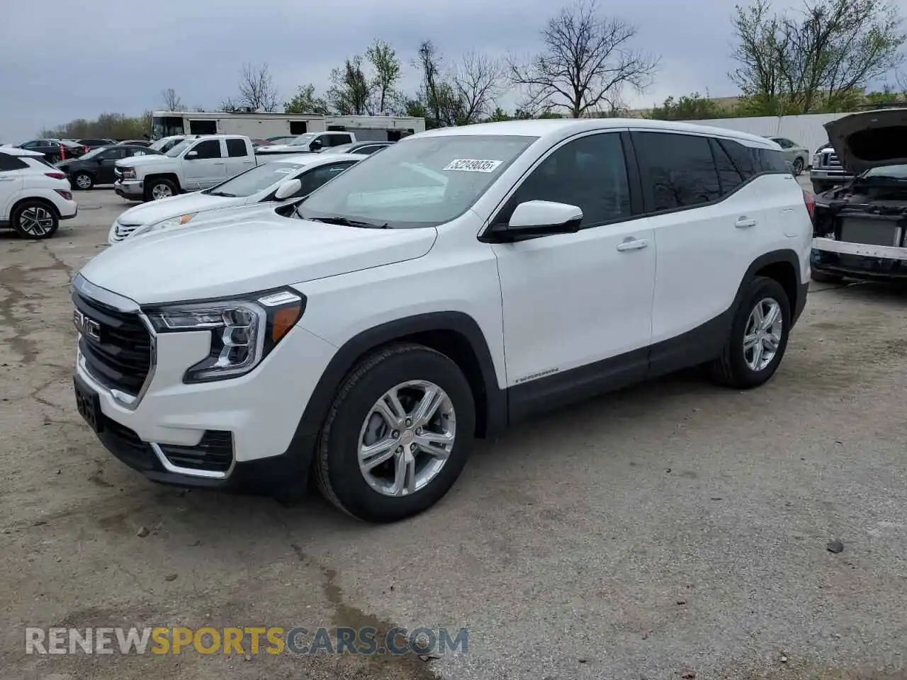1 Photograph of a damaged car 3GKALMEG3RL326419 GMC TERRAIN 2024