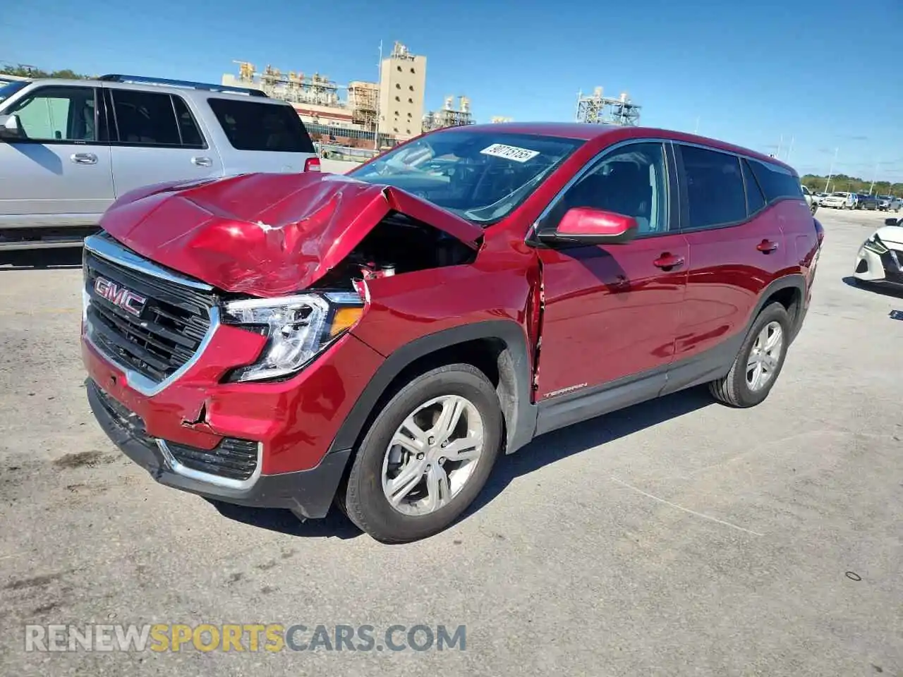 1 Photograph of a damaged car 3GKALMEG3RL351966 GMC TERRAIN 2024