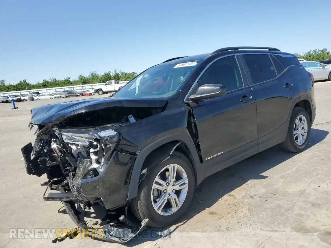 1 Photograph of a damaged car 3GKALMEG3RL384062 GMC TERRAIN 2024