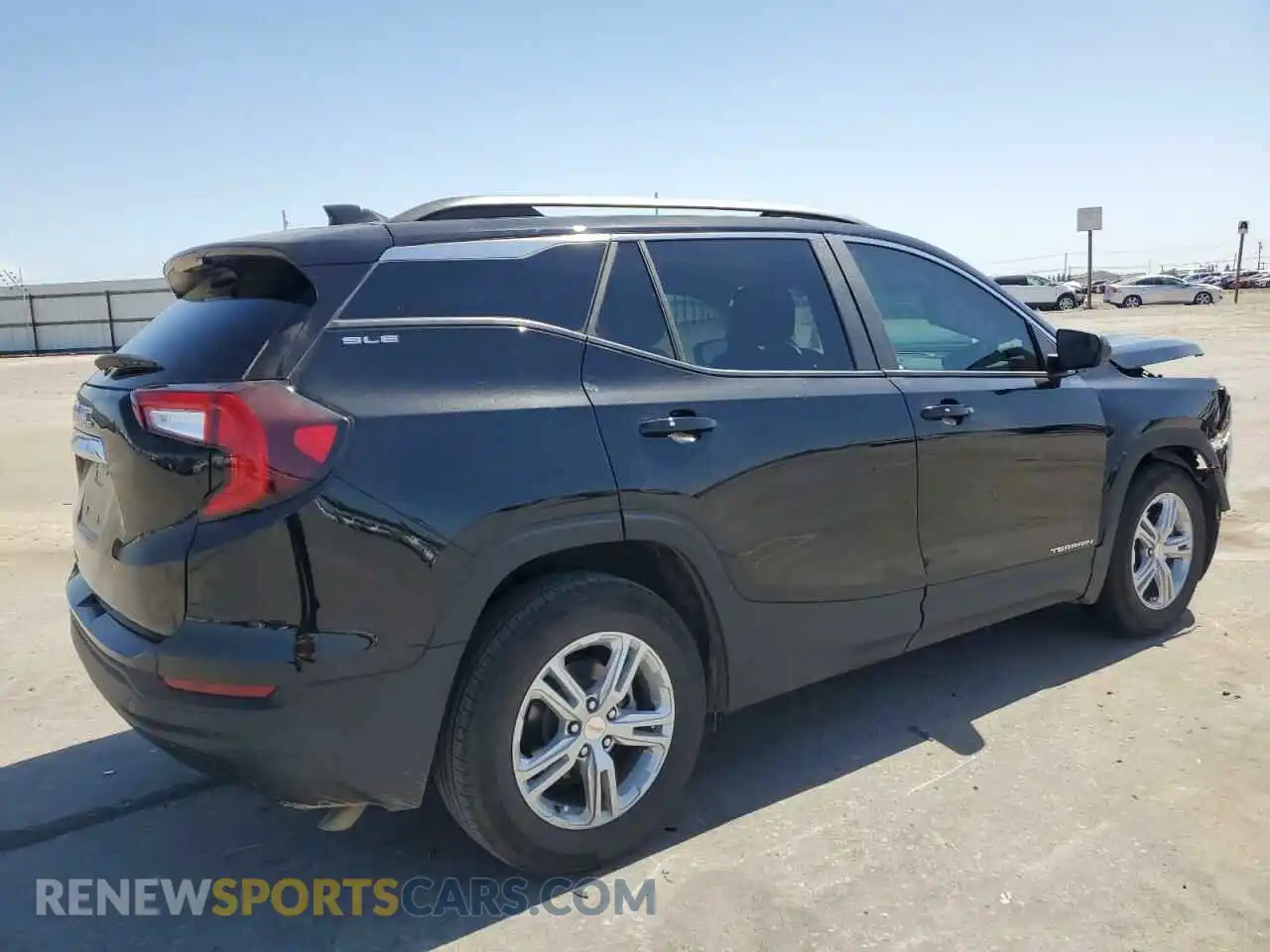 3 Photograph of a damaged car 3GKALMEG3RL384062 GMC TERRAIN 2024