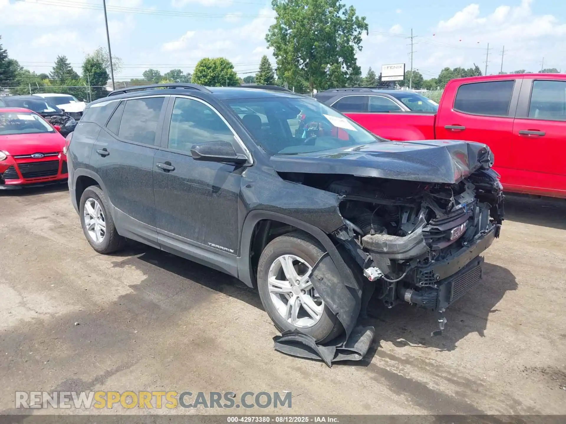 1 Photograph of a damaged car 3GKALMEG3RL393926 GMC TERRAIN 2024