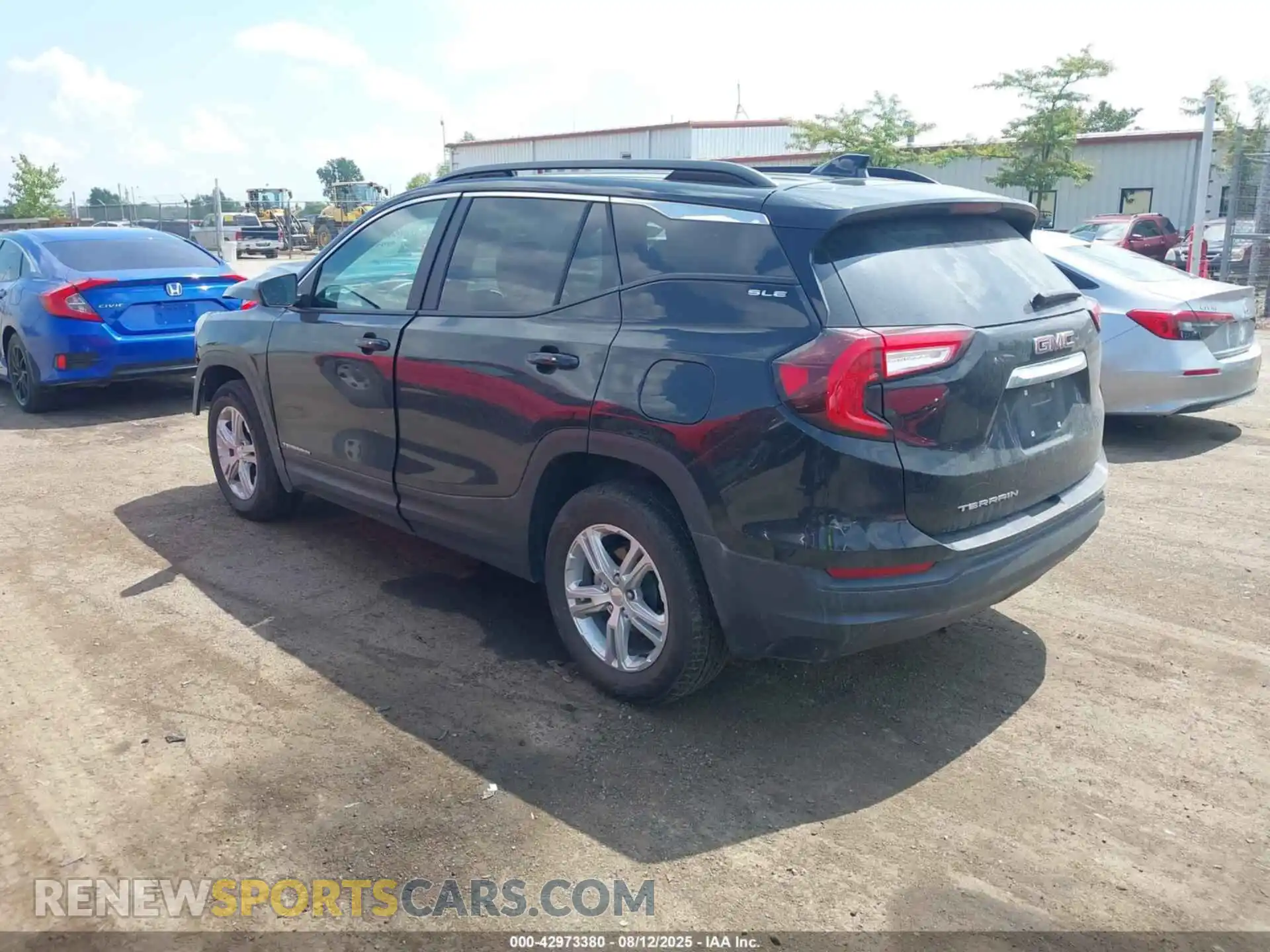 3 Photograph of a damaged car 3GKALMEG3RL393926 GMC TERRAIN 2024